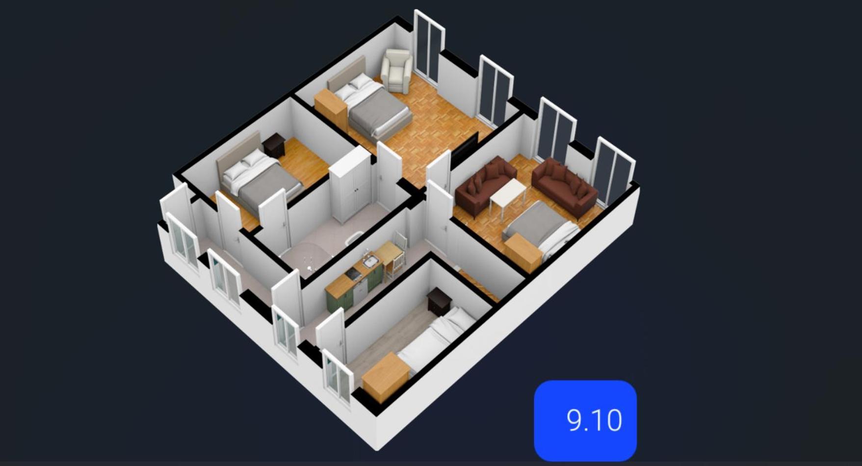 Four-Bedroom, Four King-Size Comfort Vienna Esterno foto